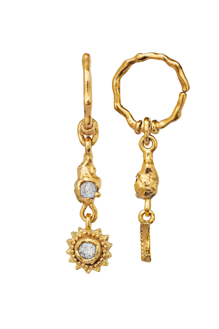 Maanesten - Ember Earring 9731a - Coated With 18k Gold.