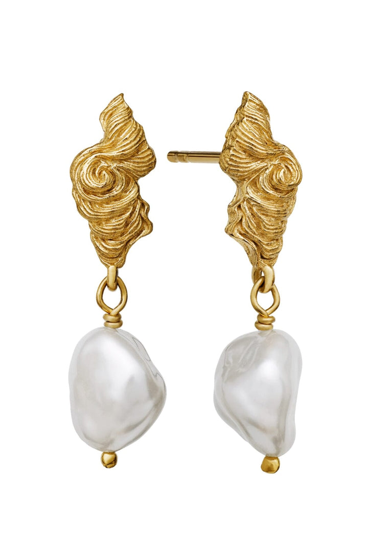 Maanesten - Frigg Earrings 9698a - Coated With 18k Gold.