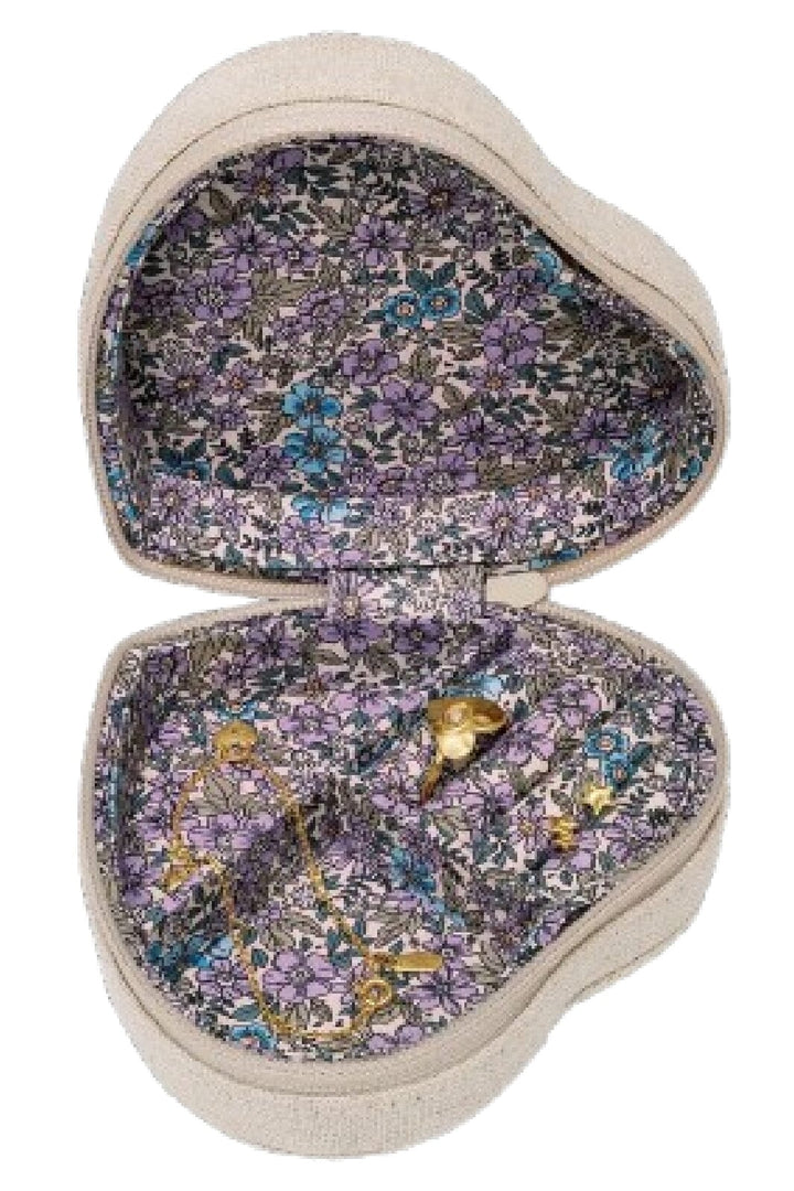 Maanesten - Heart Jewelry Box 4019 - Sand