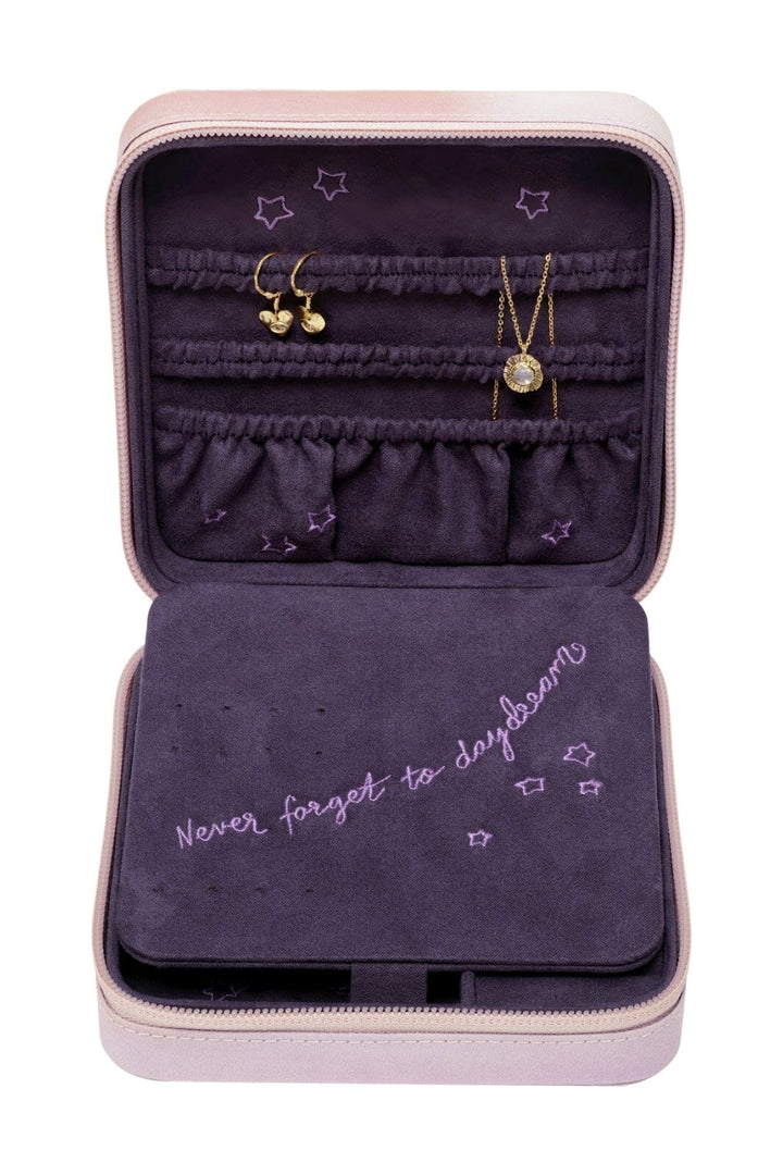 Maanesten - Jewelry Box Moon And Stars Rose  - 100% Recycled Polyester 