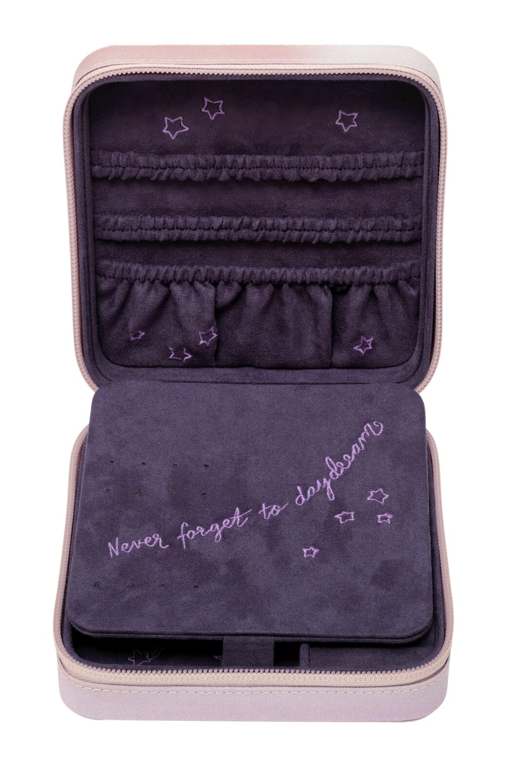 Maanesten - Jewelry Box Moon And Stars Rose  - 100% Recycled Polyester 