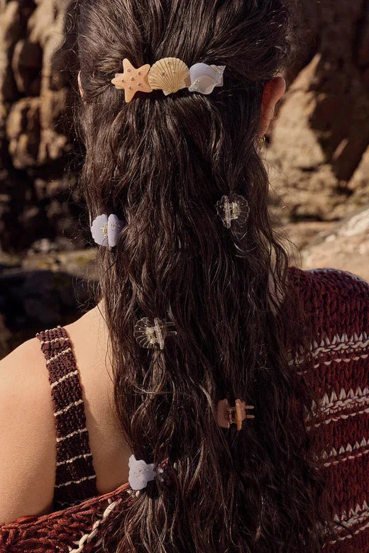 Maanesten - Pasha Hairclaw Papaya - 4148 Hårklemmer 