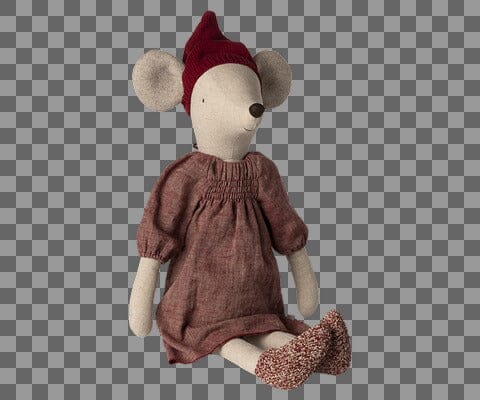 Maileg - Julemus, Onesize - Pige - 14-5700-00 