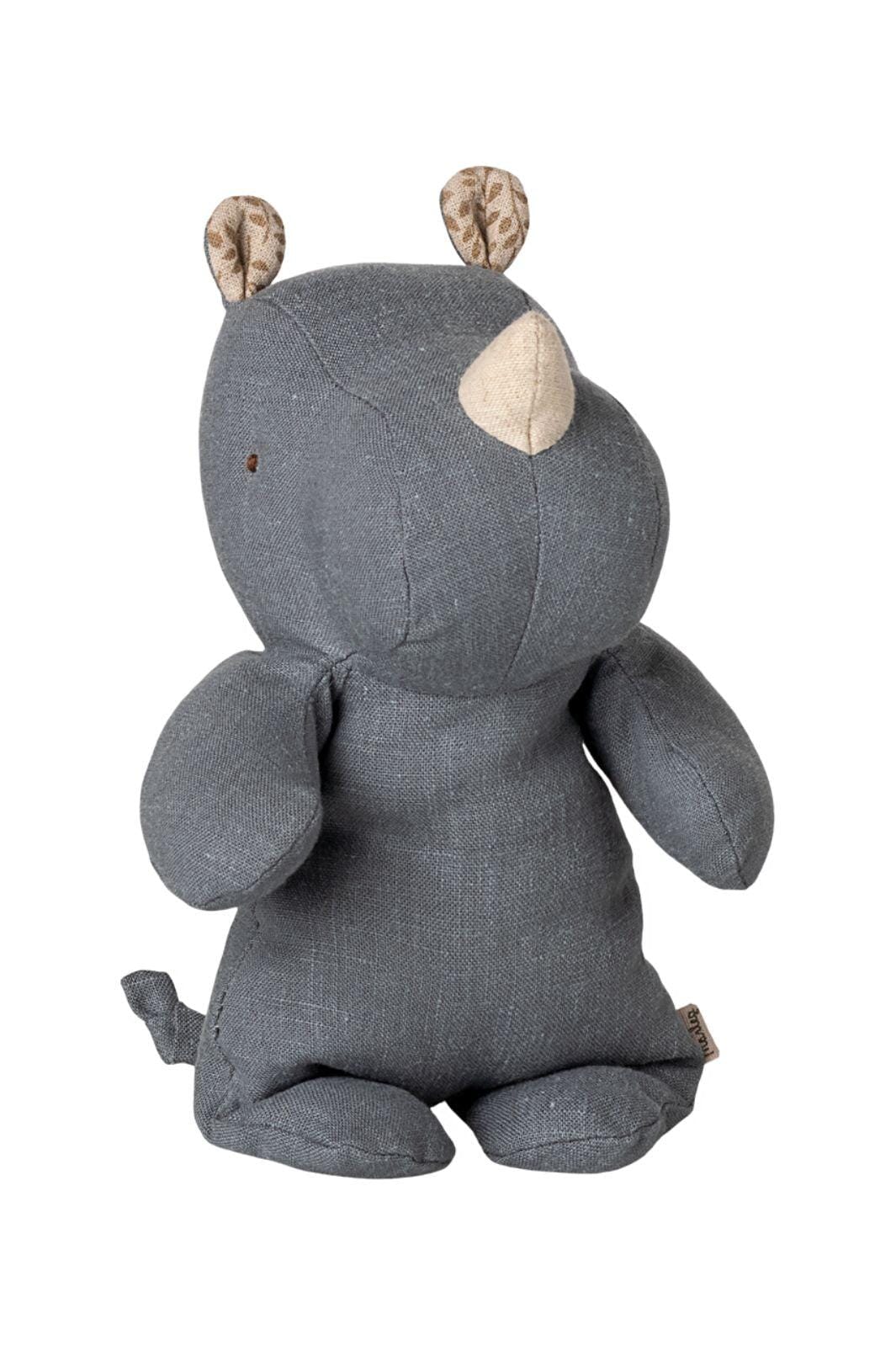 Maileg - Safari Friends, Næsehorn, Lille - Støvet Blå - 16-5618-00 Legetøj 