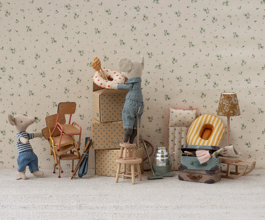 Maileg - Stol, Mus - Koral - Mouse Furniture Legetøj 