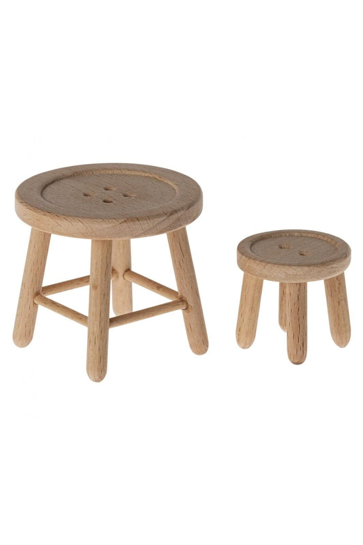 Maileg - Table And Stool Set, Mouse