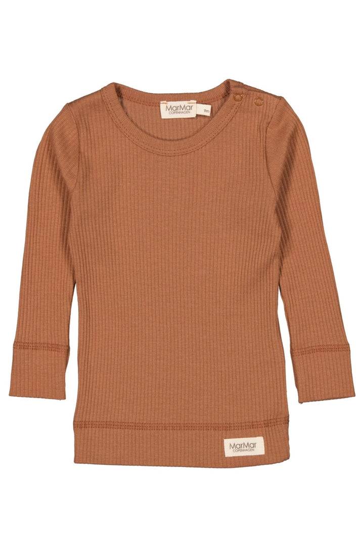 MarMar - Plain Tee LS - 6599 Light Pecan