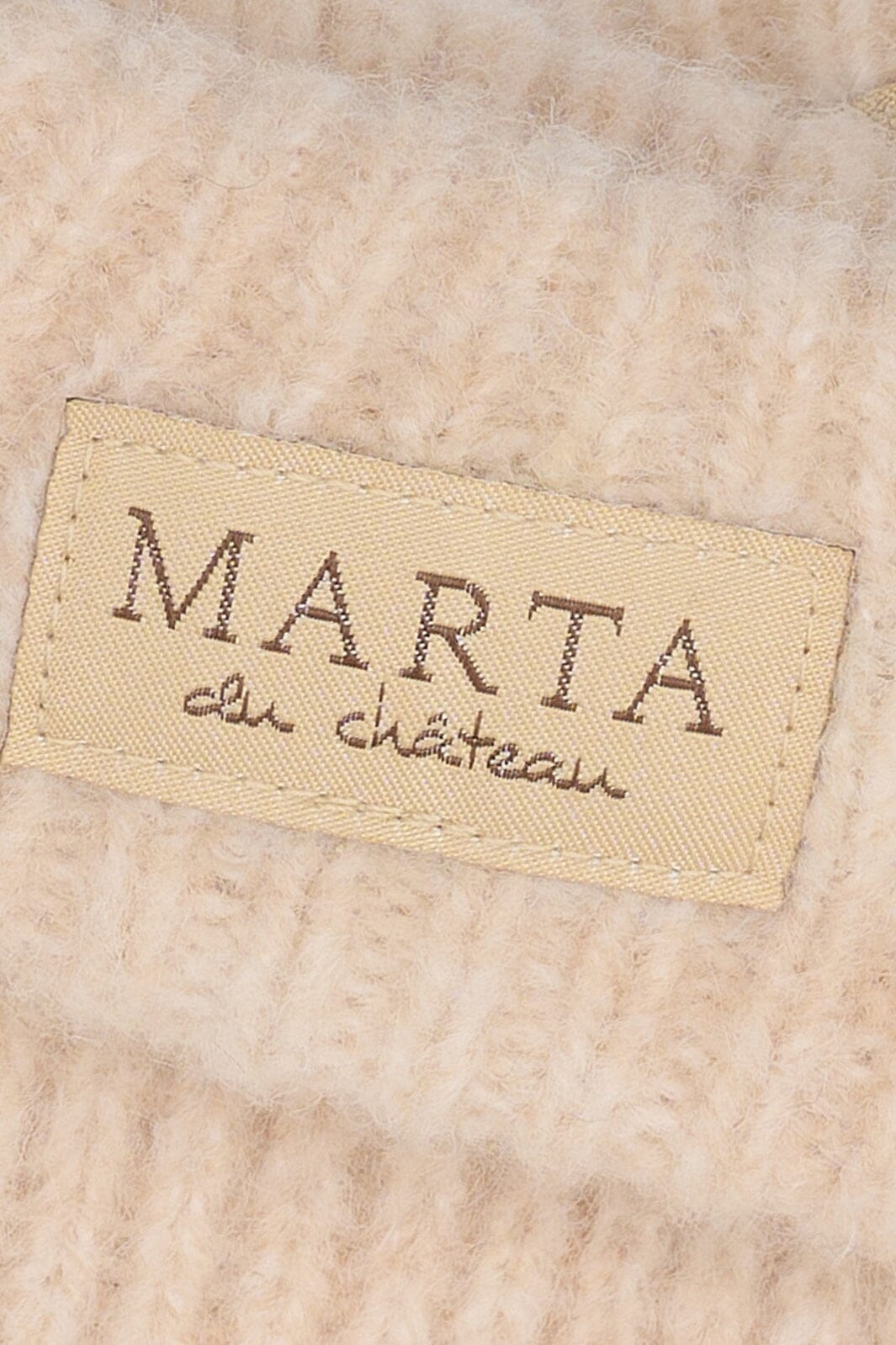 Marta Du Chateau - Marta Knit Mitten 26208 - Offwhite Handsker & Vanter 