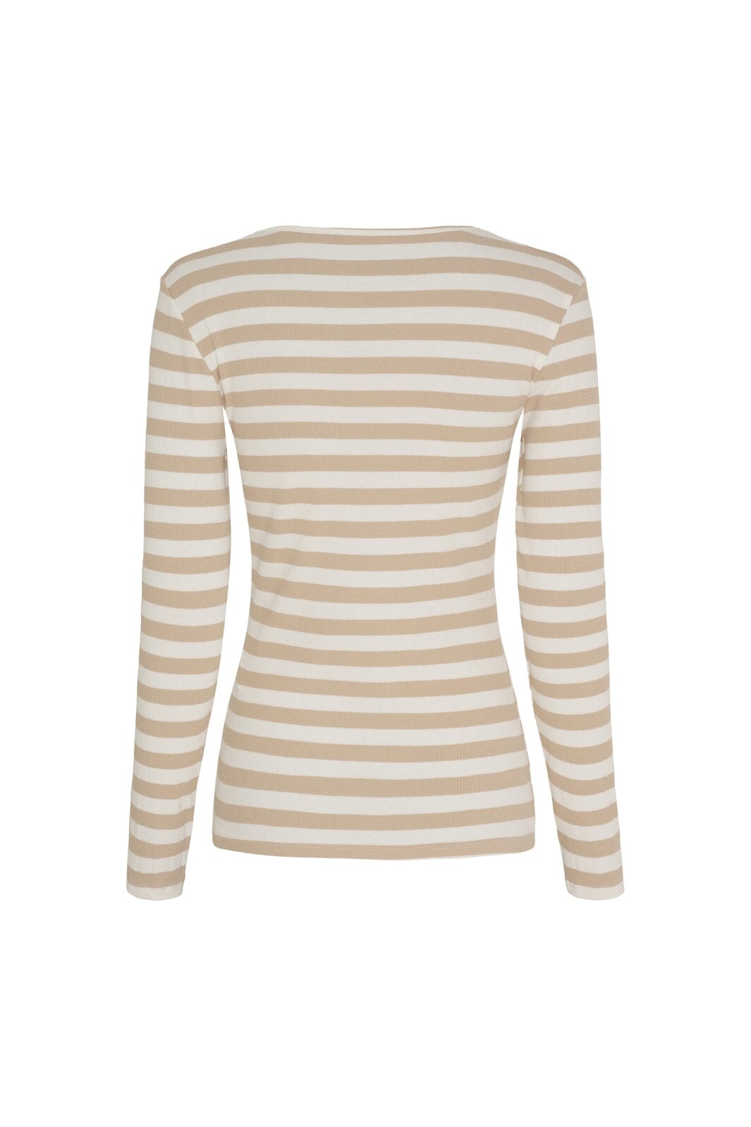 Marta Du Chateau - Mdcbegonia Ls Tee 7702 - Beige