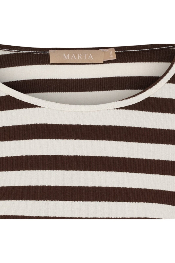 Marta Du Chateau - Mdcbegonia Ls Tee 7702 - Moro