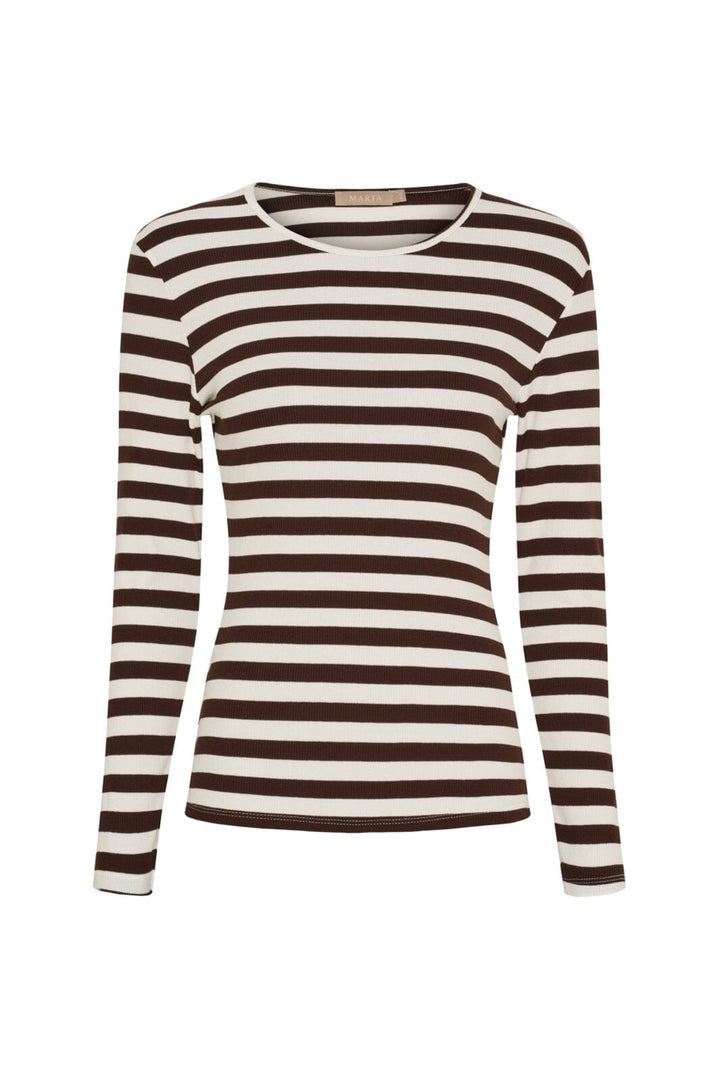 Marta Du Chateau - Mdcbegonia Ls Tee 7702 - Moro