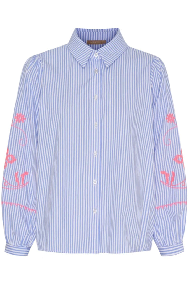 Marta Du Chateau - Mdcbellamy Shirt 58517M - Sky Skjorter 