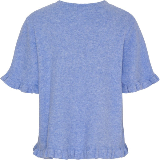 Marta Du Chateau - Mdcbriala Knit KN8129 - Sky2027 Strikbluser 