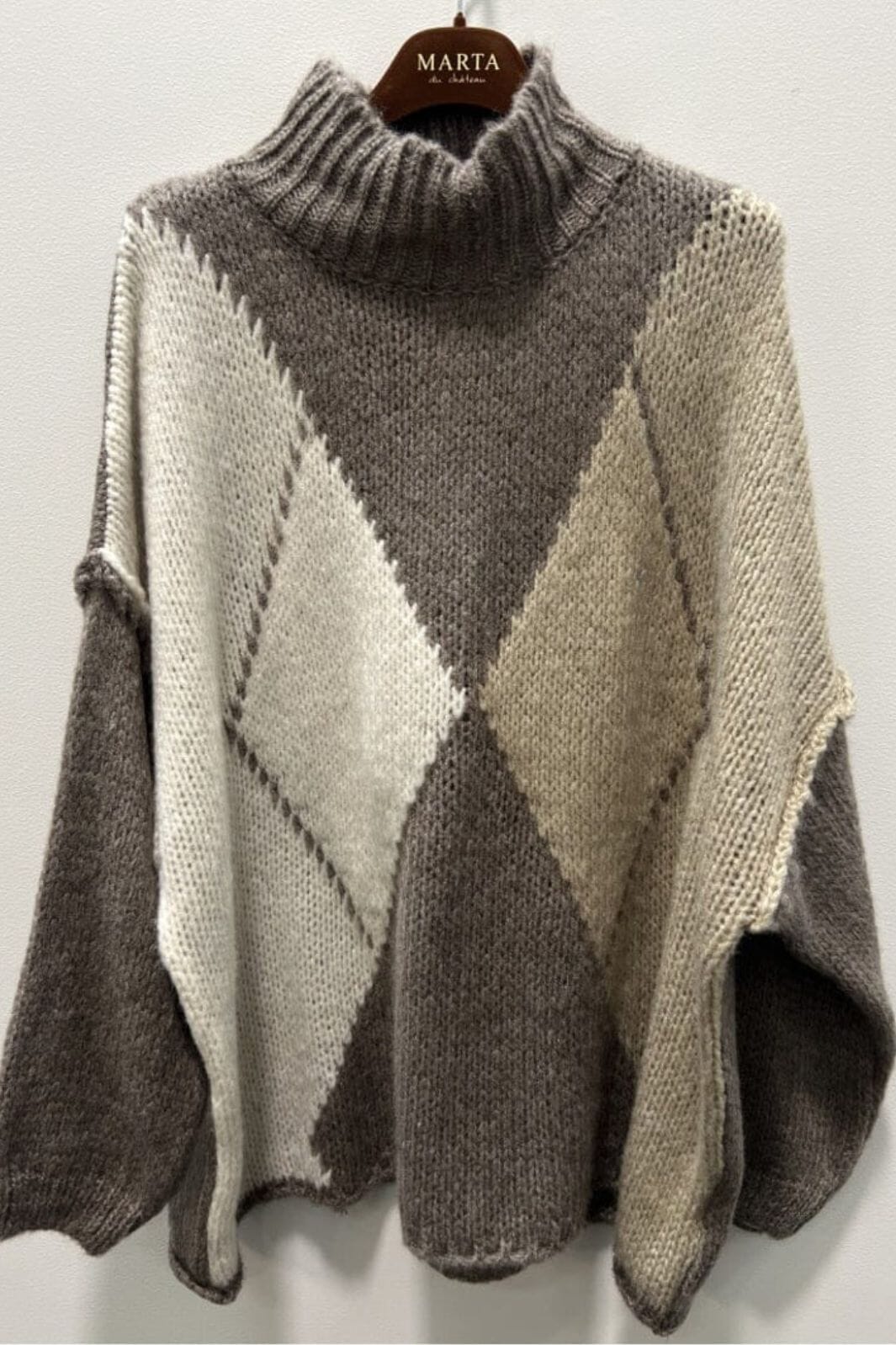 Marta Du Chateau - Mdcbriar Knit 255008 - Originale Strikbluser 