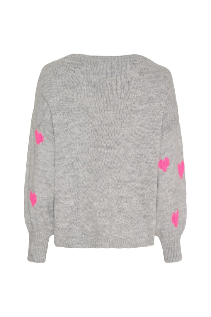 Marta Du Chateau - Mdcclover Knit 9582 - Grey