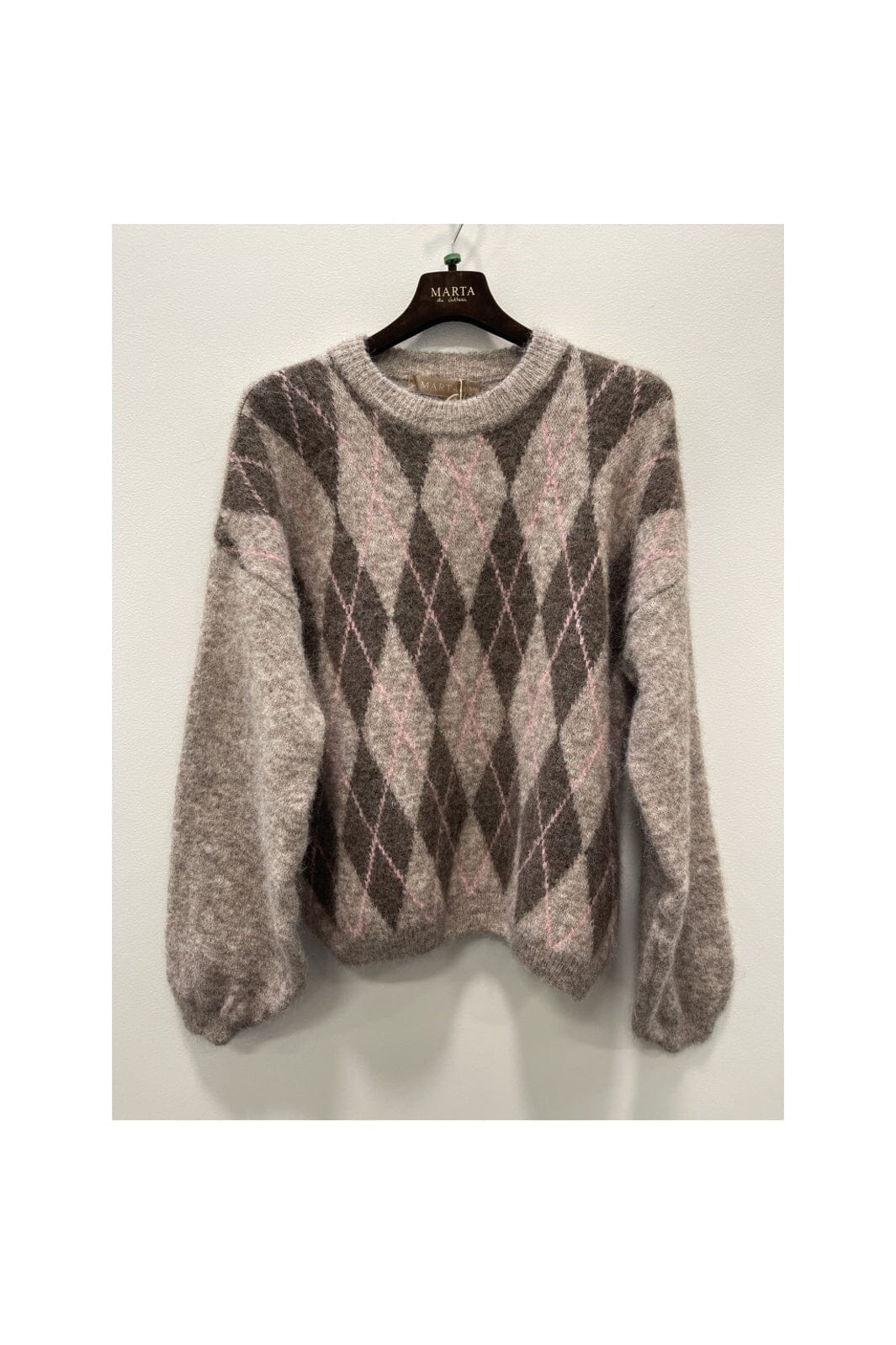 Marta Du Chateau - Mdccora Knit 82171 - Beige/Rose