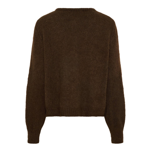 Marta Du Chateau - Mdccosima Knit Cardigan 5223 - Chocolat111909 Cardigans 