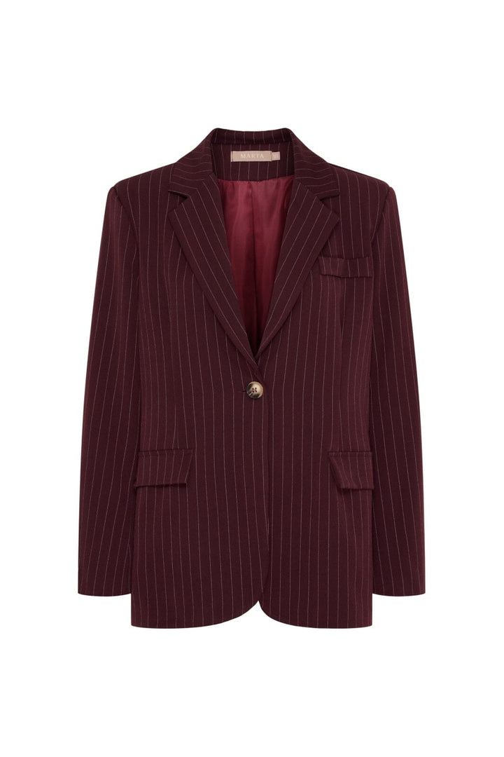 Marta Du Chateau - Mdcdamiana Blazer 15502 - Bordeaux