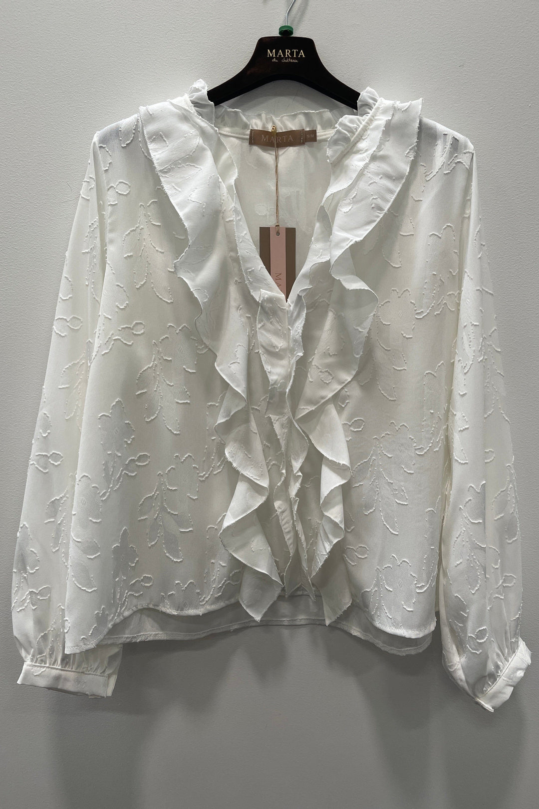 Marta Du Chateau - Mdcelea Shirt 58221 - White Skjorter 