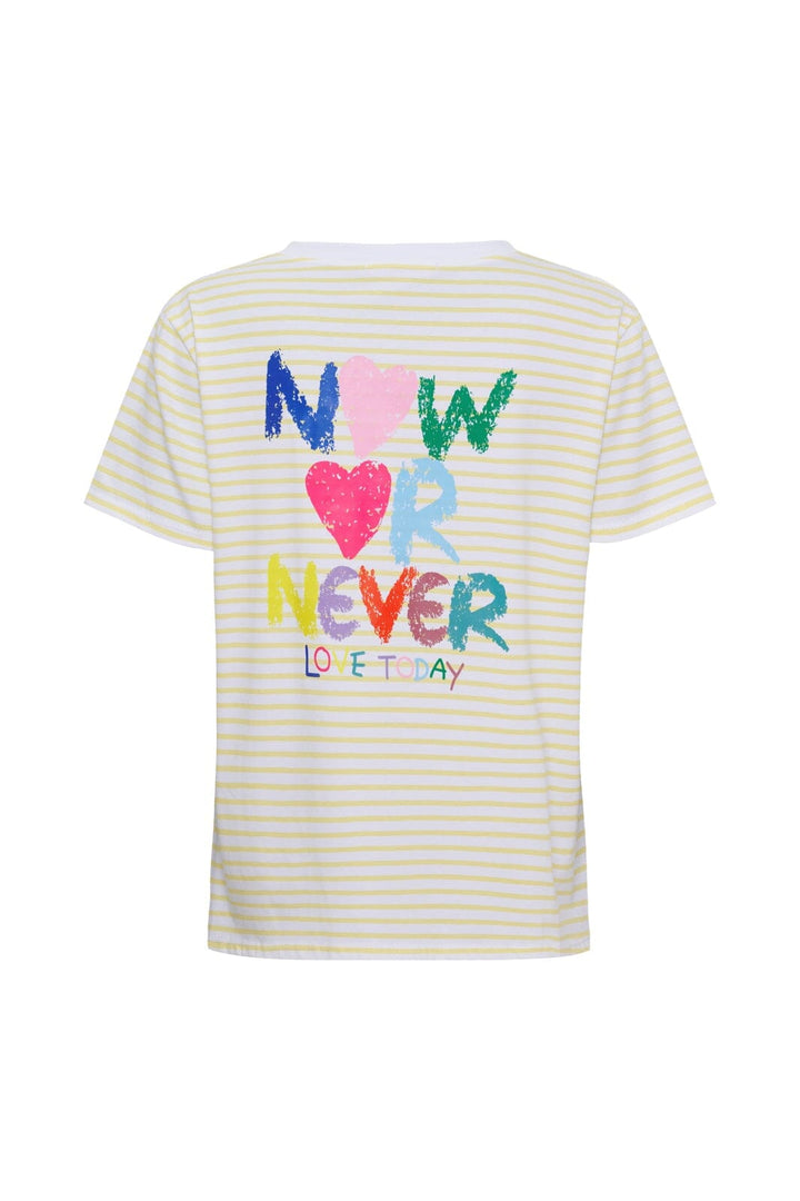 Marta Du Chateau - Mdcfiora Tee 22585 - Yellow