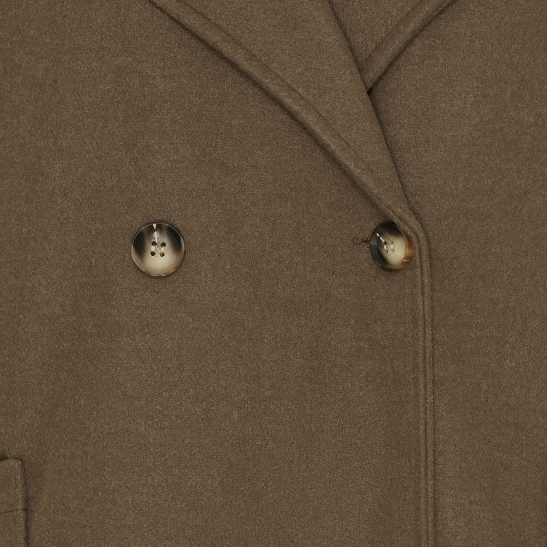 Marta Du Chateau - Mdcidalia Jacket - 25 Dark Brown Jakker 