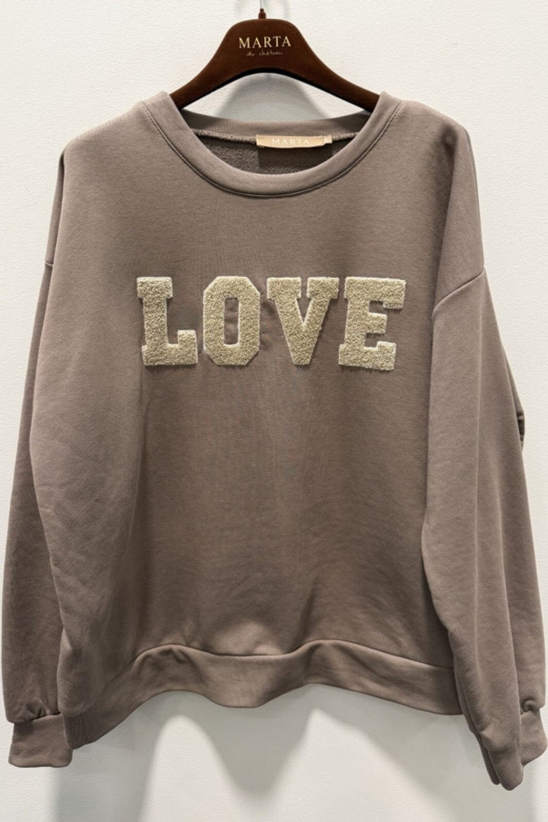 Marta Du Chateau - Mdcjessa Sweatshirt 7976 - Fango Melange