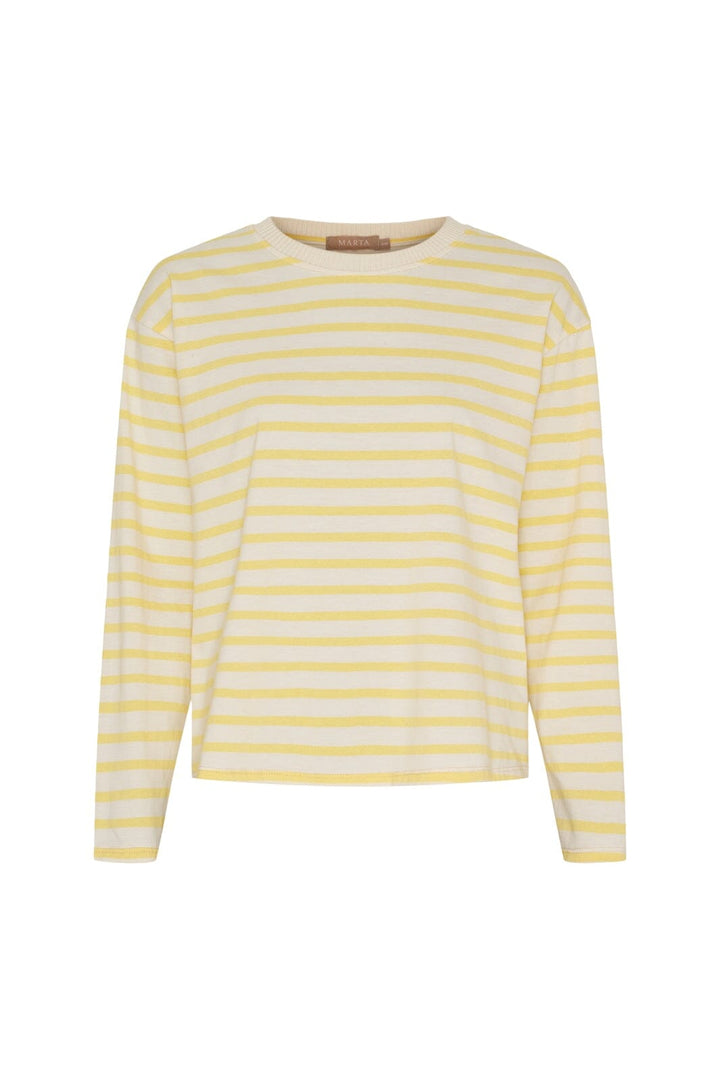 Marta Du Chateau - Mdckara Ls Tee 58709 - Yellow
