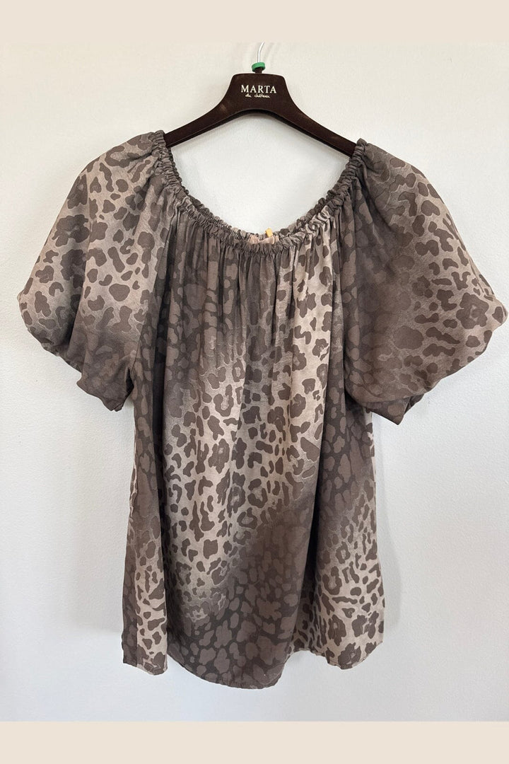 Marta Du Chateau - Mdcluciana Top 26136 Leo - Brown