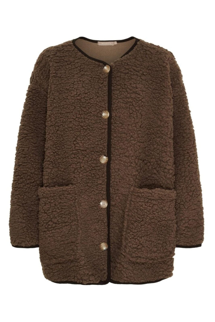 Marta Du Chateau - Mdclucile Jacket 23919 - Marone