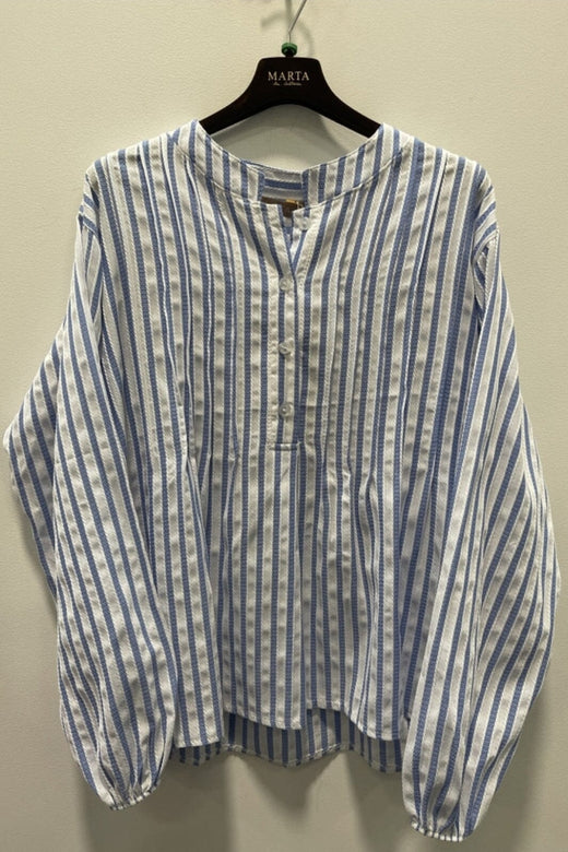 Marta Du Chateau - Mdcmaren Shirt 7912 - Celeste