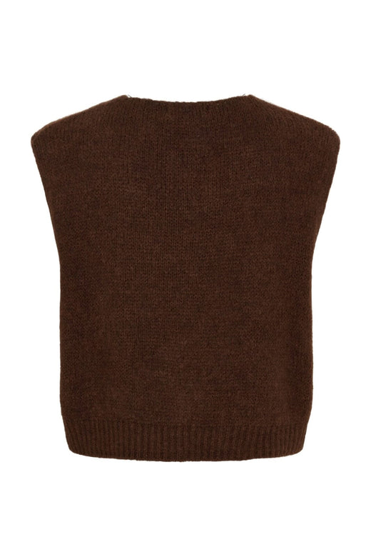 Marta Du Chateau - Mdcmarlene Vest 5114 - Chocolate