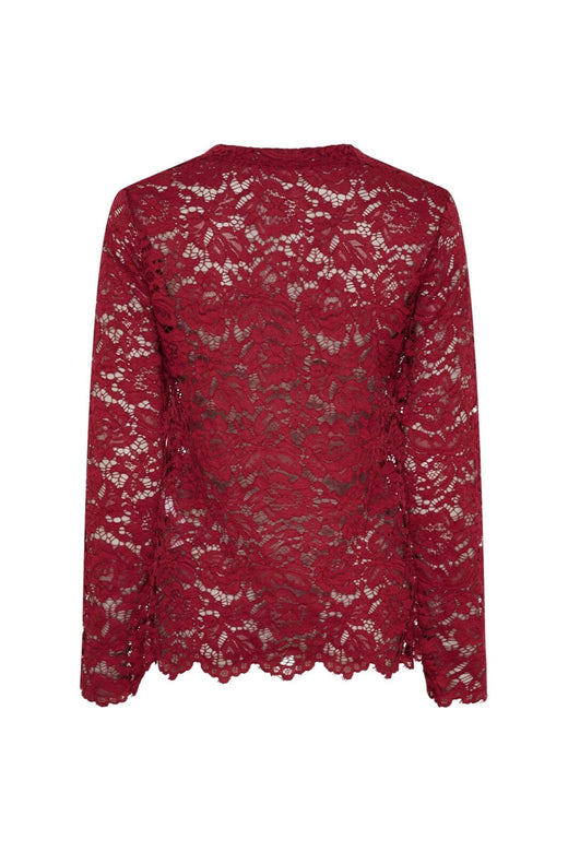 Marta Du Chateau - Mdcmilley Ls Tee 7707 - Bordeaux