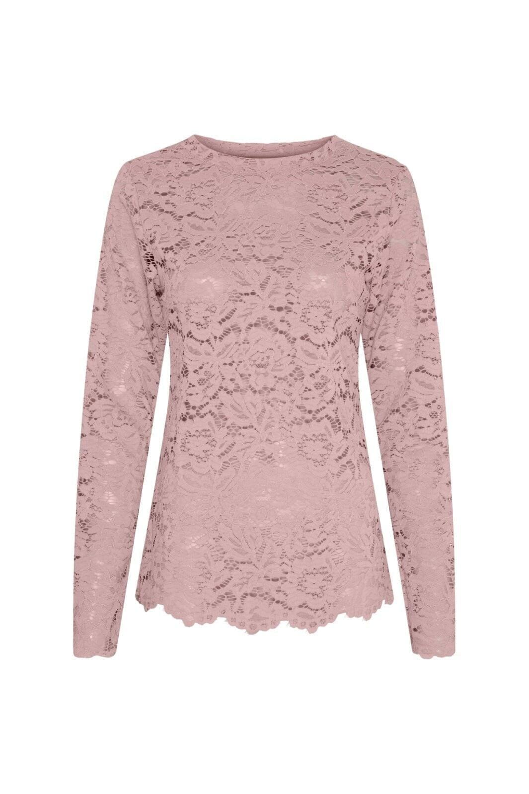Marta Du Chateau - Mdcmilley Ls Tee 7707 - Rose