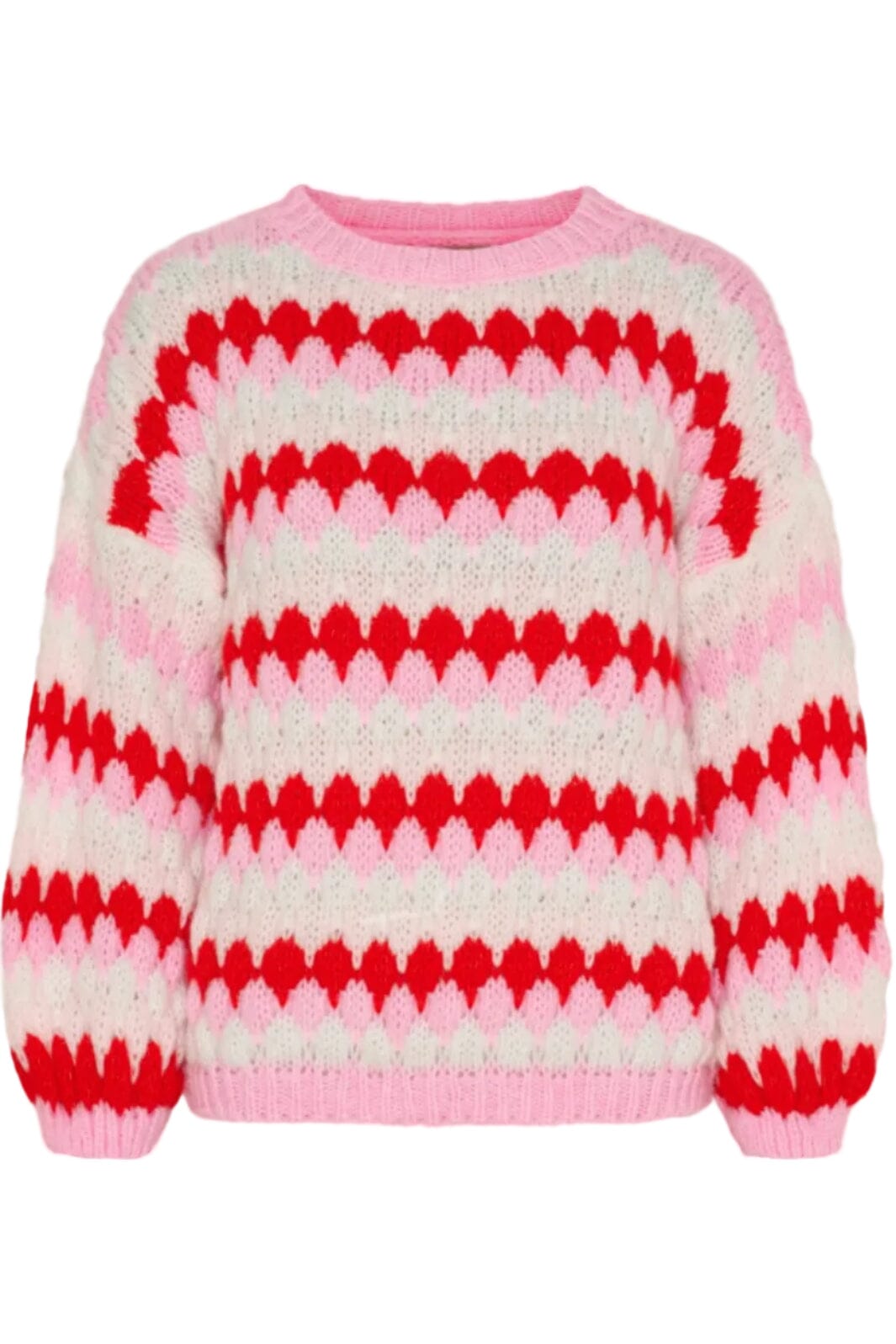 Marta Du Chateau - Mdcmy Knit 9660 - Pink Strikbluser 