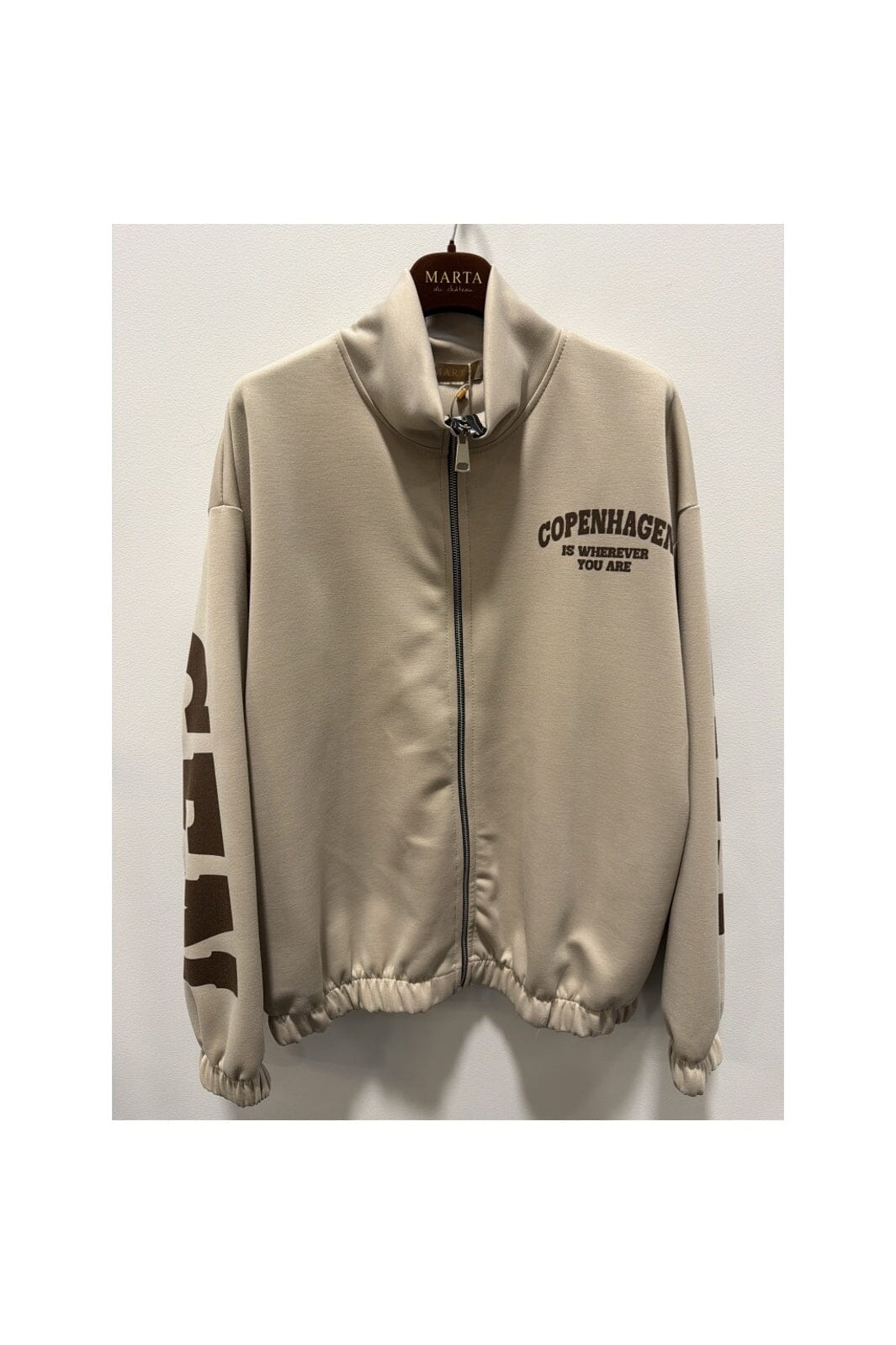 Marta Du Chateau - Mdcnete Cardigan 22669 - Beige/Moro