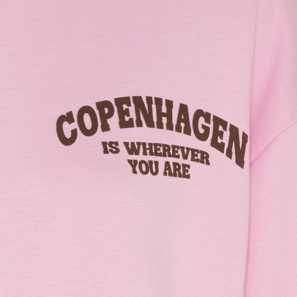 Marta Du Chateau - Mdcnete Cardigan 22669 - Pink/Brown Sweatshirts 