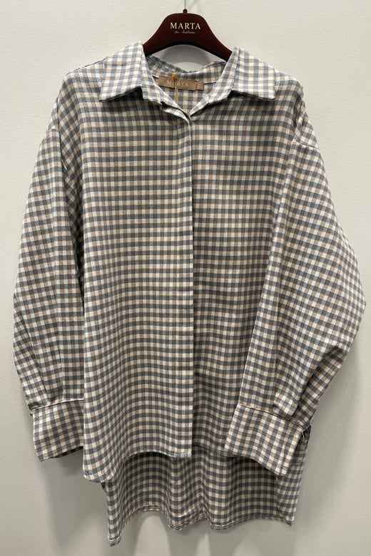 Marta Du Chateau - Mdcorlanda Shirt 7497 - Blue Skjorter 