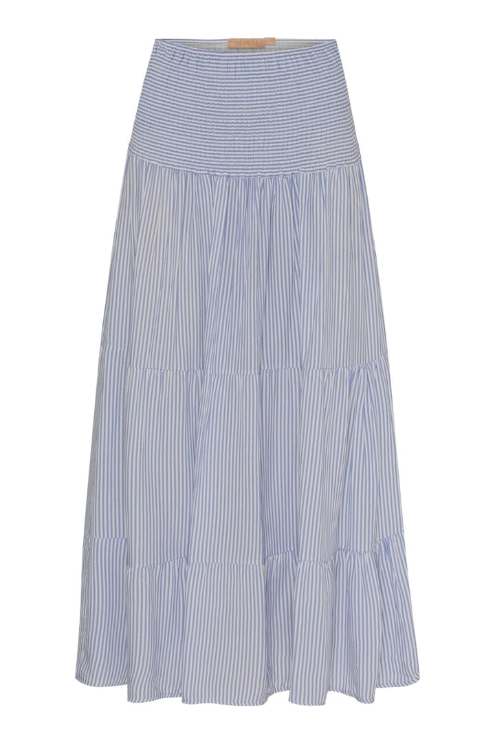 Marta Du Chateau - Mdcprincess Skirt - 1487 Jeans Stripe