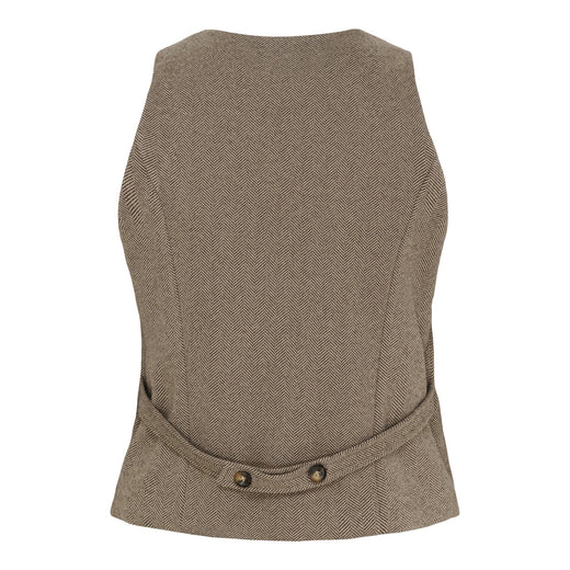 Marta Du Chateau - Mdcrainey Vest 248469 - Brown4 Veste 