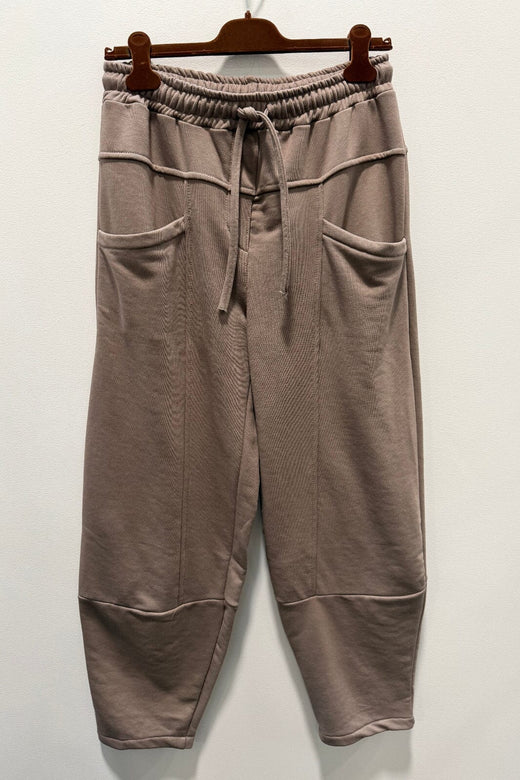 Marta Du Chateau - Mdcrayna Sweatpant 7975 - Fango Melange Sweatpants 