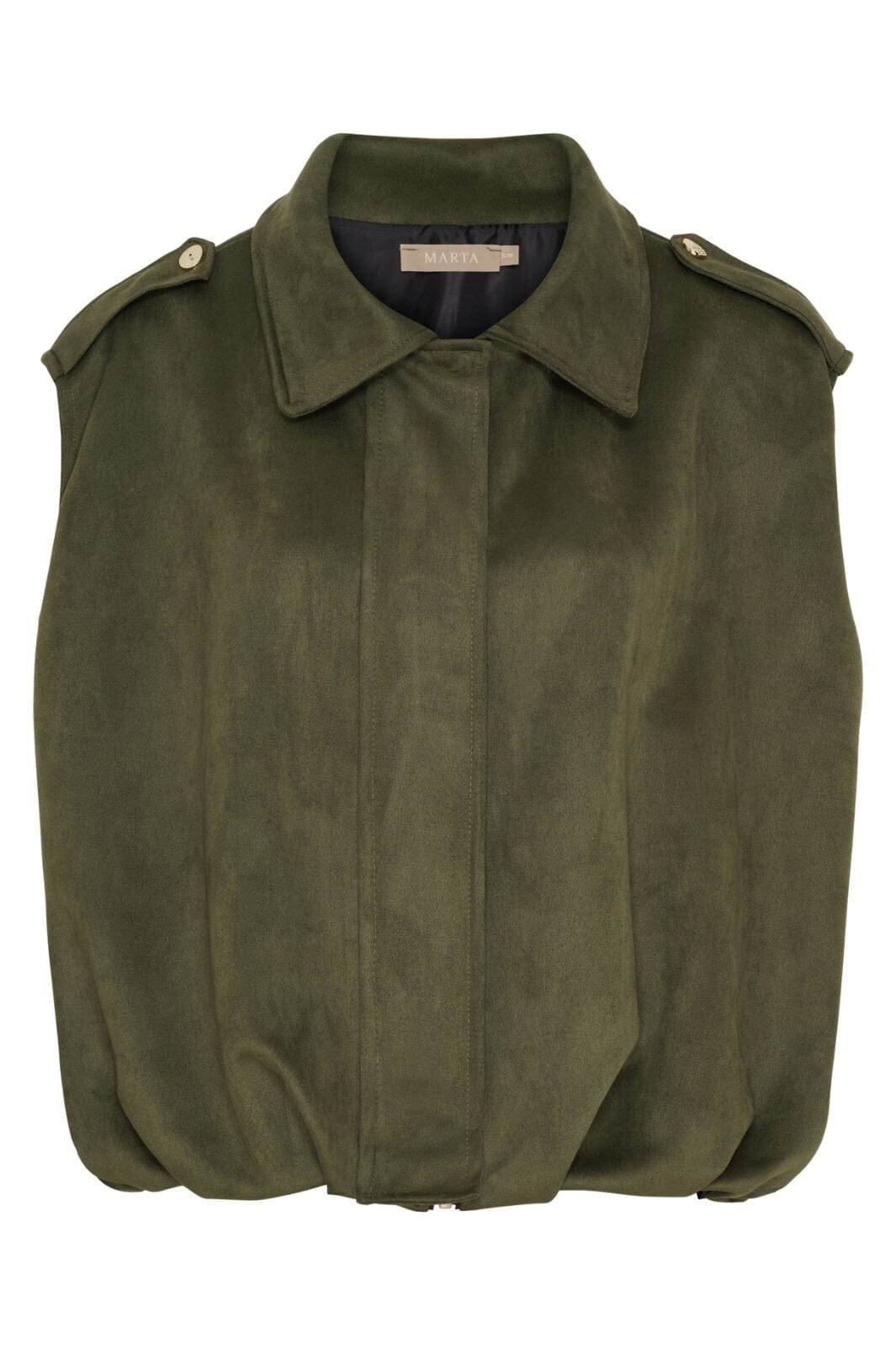 Marta Du Chateau - Mdcsasha Vest 7919 - Military Veste 