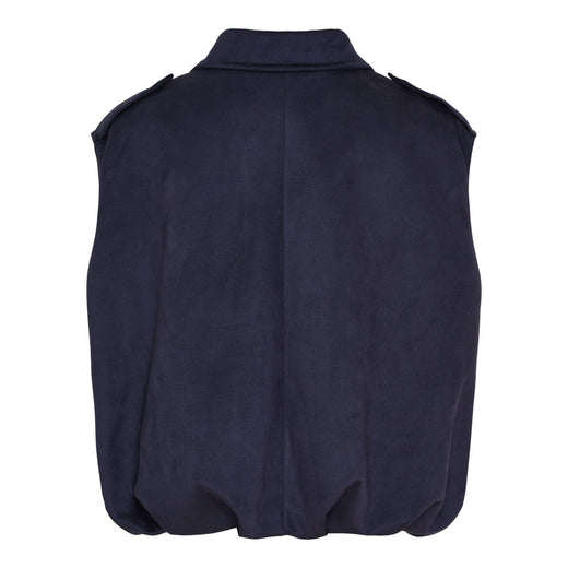 Marta Du Chateau - Mdcsasha Vest 7919 - Navy Veste 