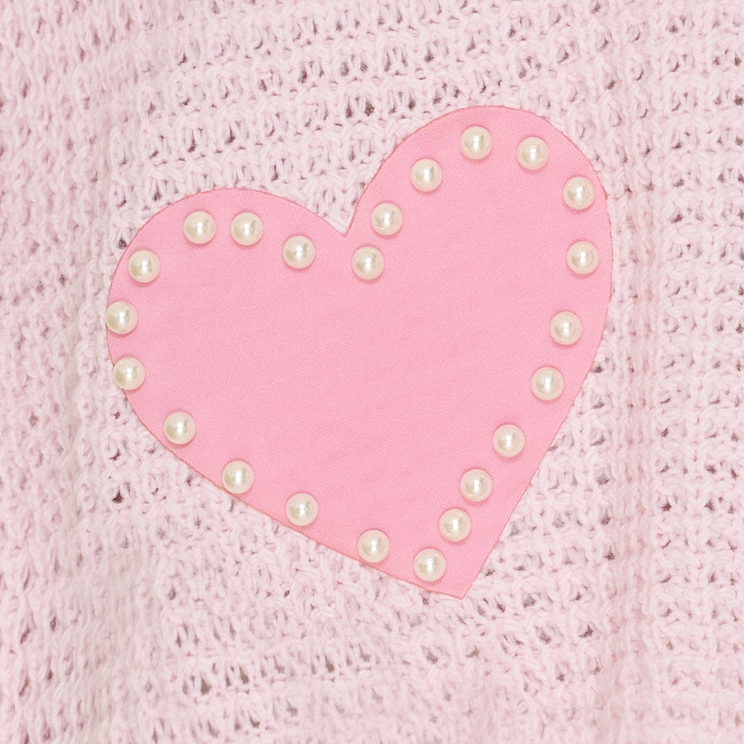 Marta Du Chateau - Mdcsolange Knit 18326 - Pink Strikbluser 