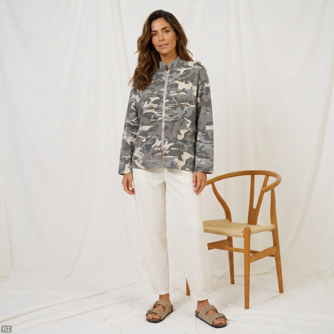 Marta Du Chateau - Mdcsolstice Jacket 22322 - Fango Jakker 