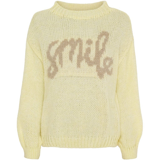 Marta Du Chateau - Mdctulip Knit 9580 - Yellow Strikbluser 