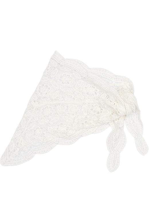 Marta Du Chateau - Mdczinnia Lace Hip Scarf BA-3510 - White