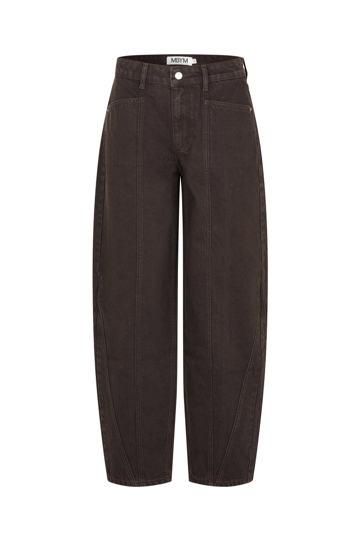 Mbym - Almira-M 64720794 - Y25 - Brown Wash Jeans 