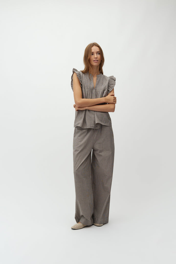 MbyM - Gemala-M 59319568 - V28 - Java White Stripe Bluser 