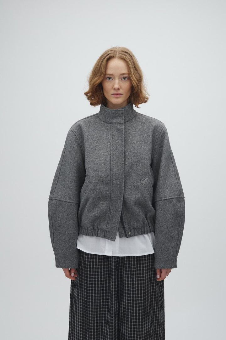 MbyM - Inesa-M 65571154 - H50 - Medium Grey Melange Jakker 