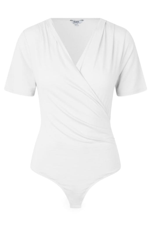 MbyM - Lione SS-M - Optical White Bluser 